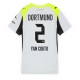 Borussia Dortmund Yan Couto #2 Replike Gostujuci Dres za Ženska 2025-26 Kratak Rukav